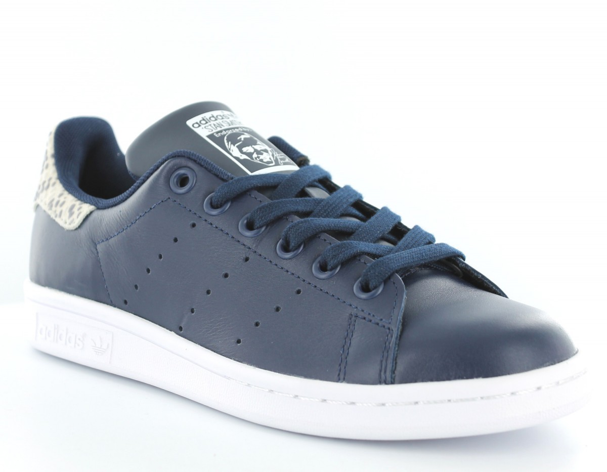 adidas stan smith croco homme bleu