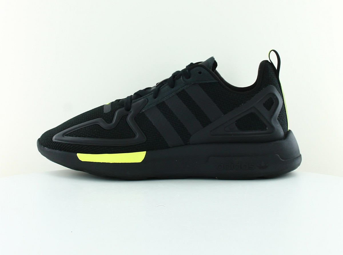 Adidas Zx 2k flux j noir noir jaune volt