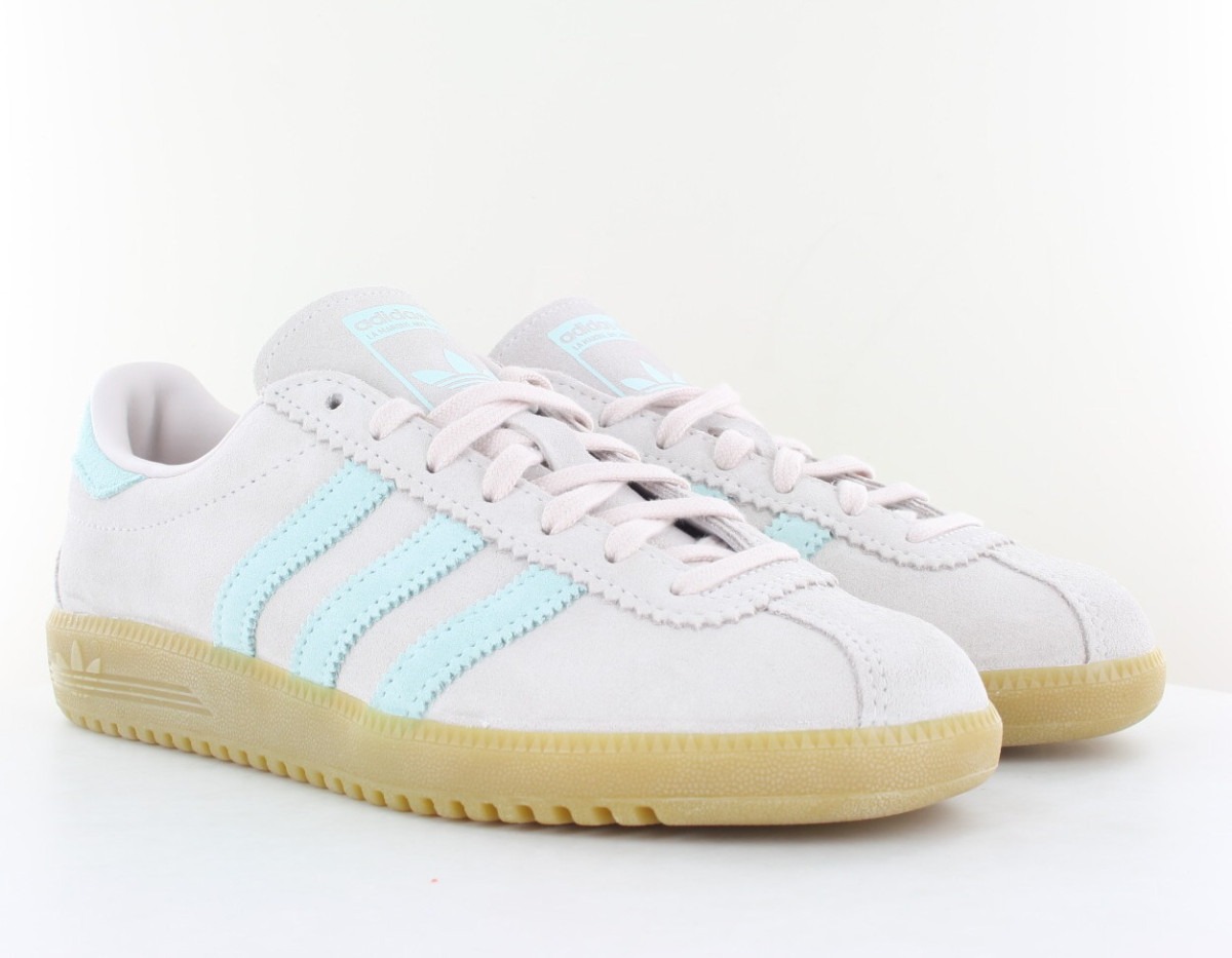 Adidas Bermuda brmd gris rosé bleu ciel