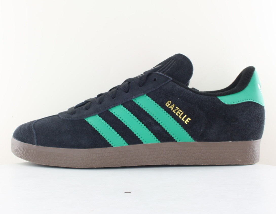 Adidas Gazelle noir vert