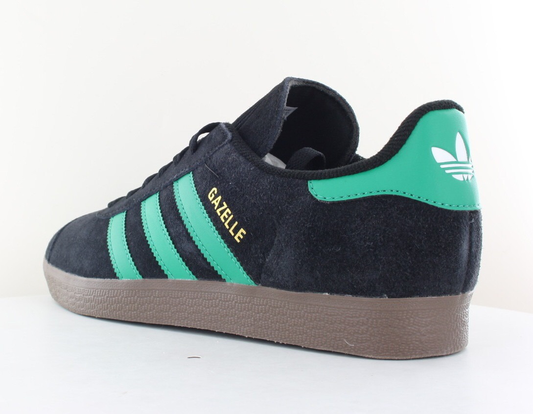 Adidas Gazelle noir vert