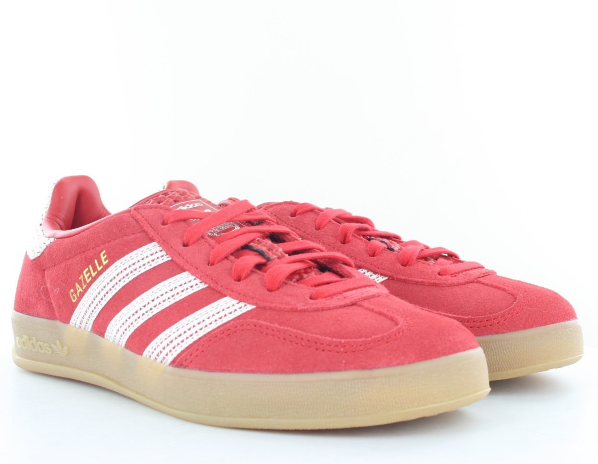 Adidas Gazelle indoor pourpre beige