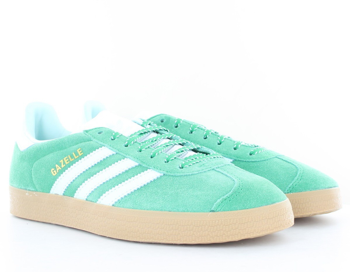 Adidas Gazelle vert bleu ciel