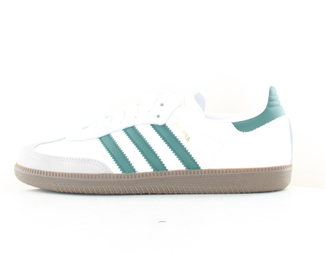 Adidas Samba og blanc vert foncé gomme