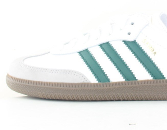 Adidas Samba og blanc vert foncé gomme