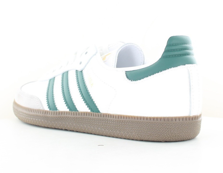 Adidas Samba og blanc vert foncé gomme