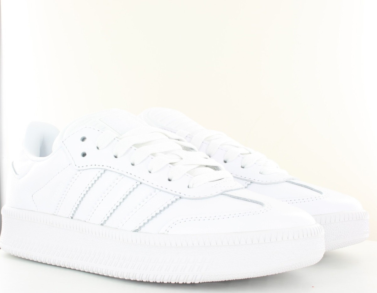 Adidas Samba xlg toute blanche