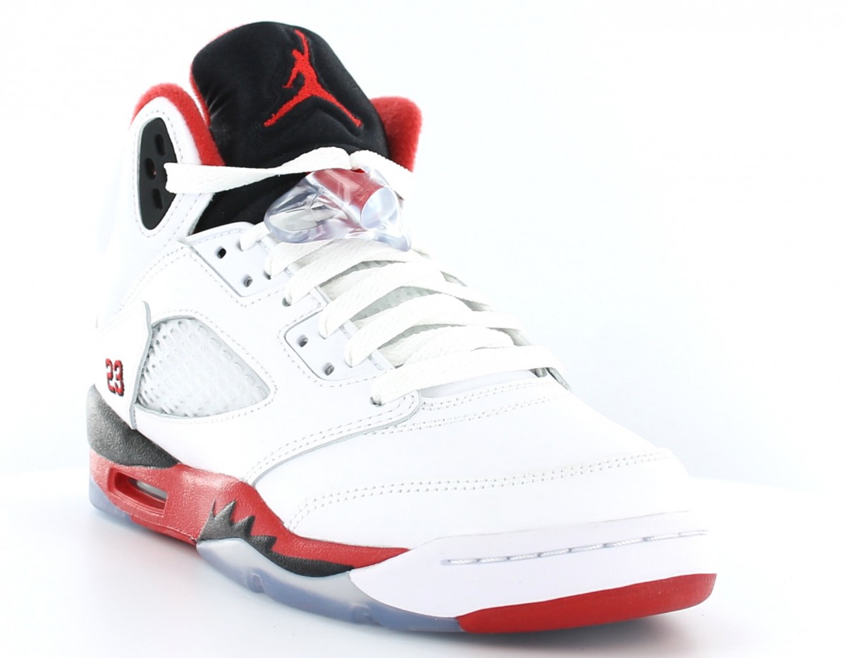 Jordan Air Jordan V gs Fired Red BLANC/ROUGE