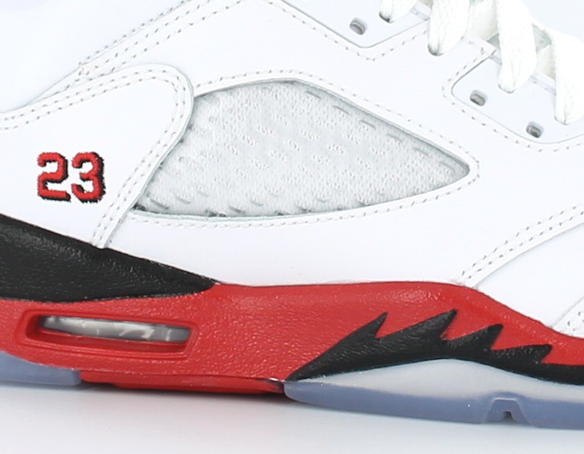 Jordan Air Jordan V gs Fired Red BLANC/ROUGE