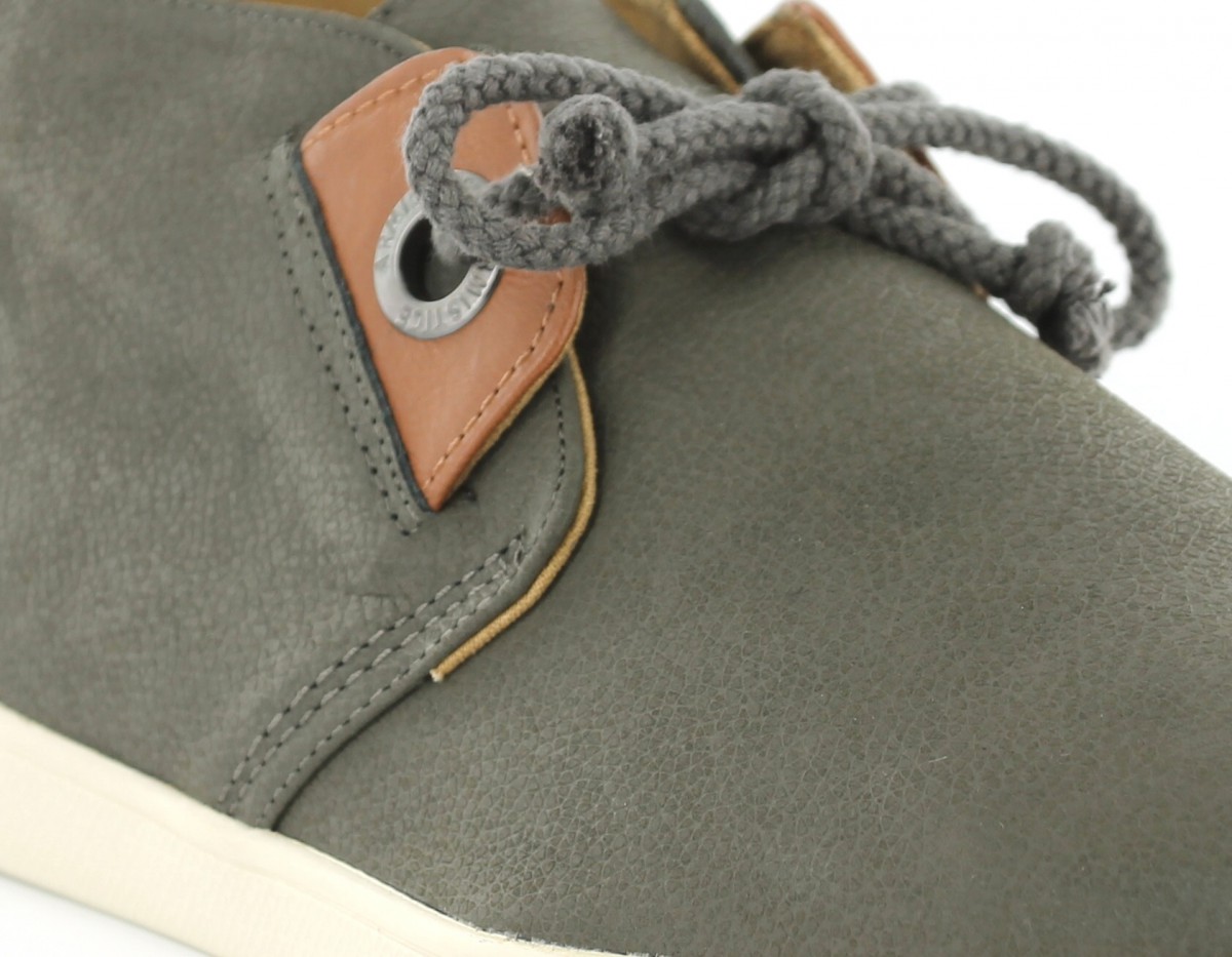 Armistice Stone 1 Mid cuir GRIS