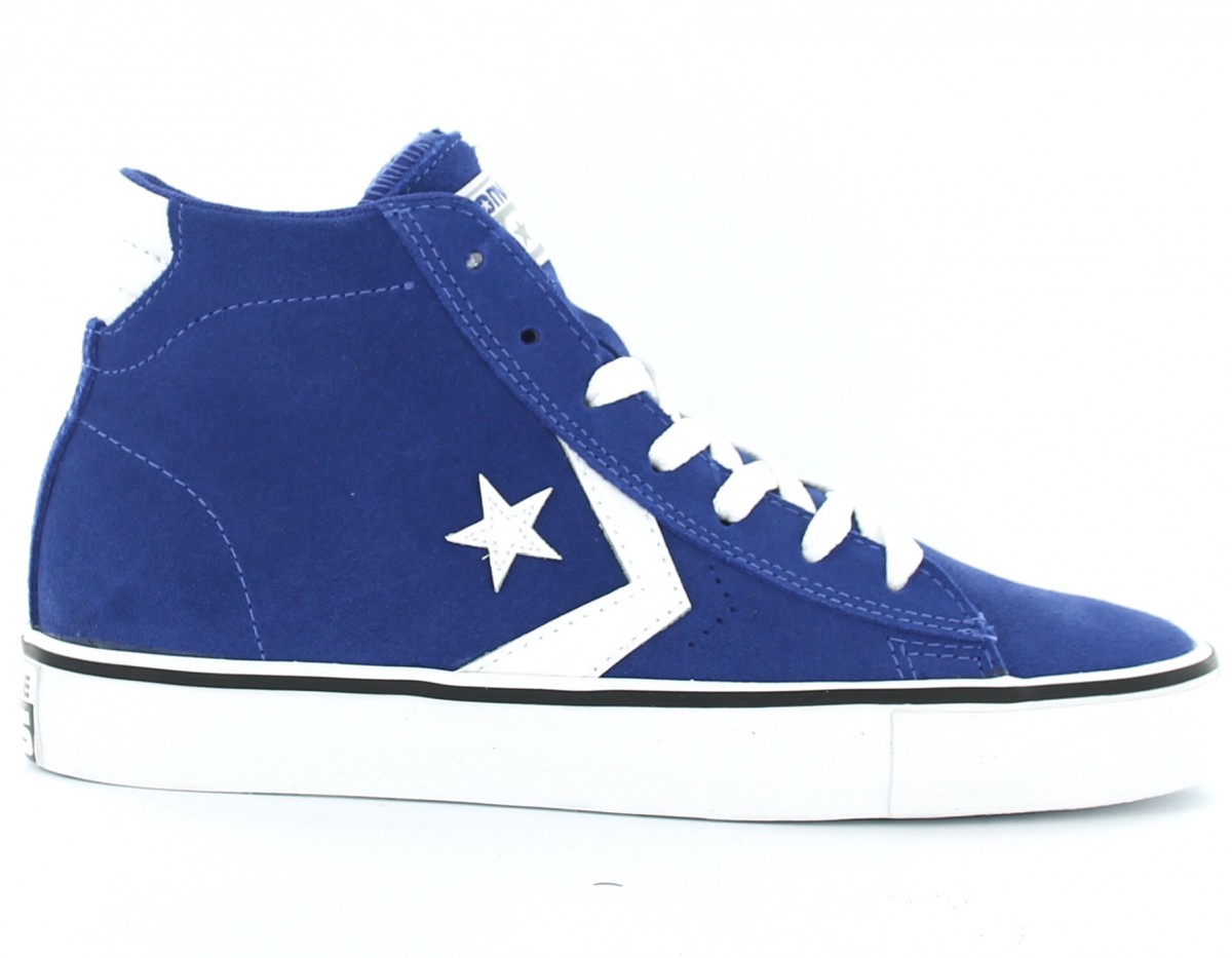 Converse Pro Lea Vulc Mid BLEU/BLANC