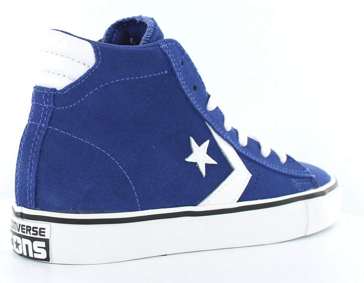 Converse Pro Lea Vulc Mid BLEU/BLANC