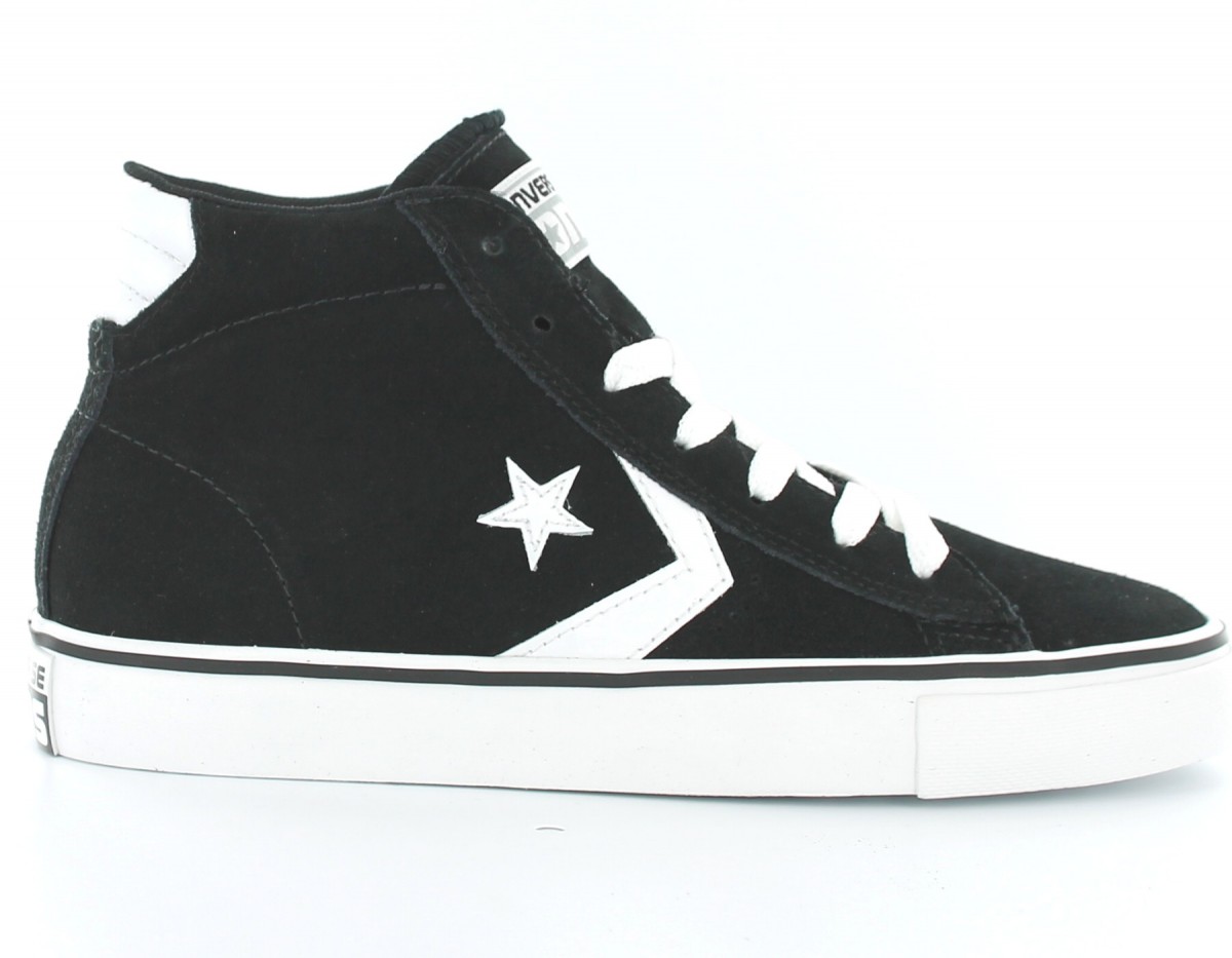 Converse Pro Lea Vulc Mid NOIR/BLANC