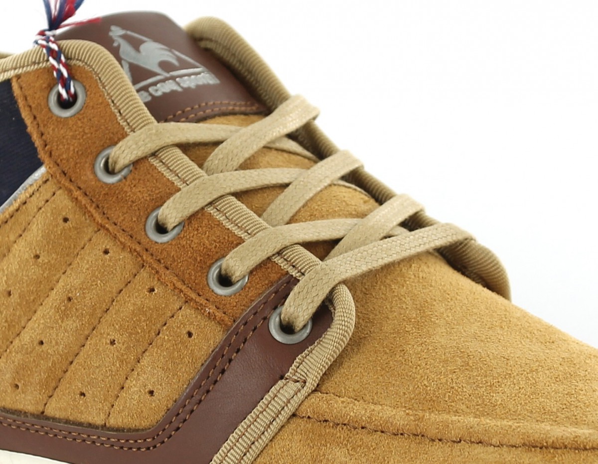 Lecoqsportif Perpignan Demi Suède CAMEL/MARRON