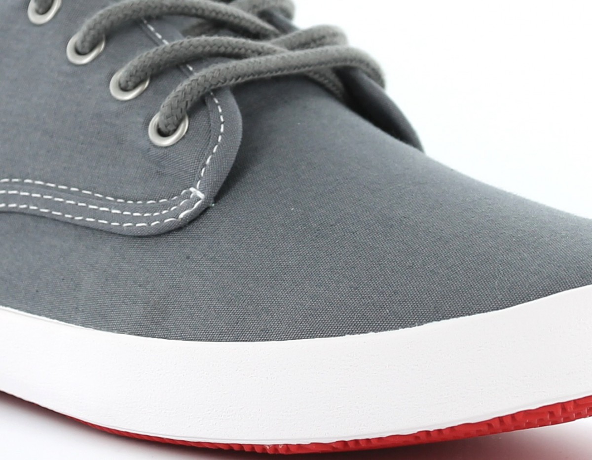 Fred Perry Foxx Canvas GRIS/ROUGE