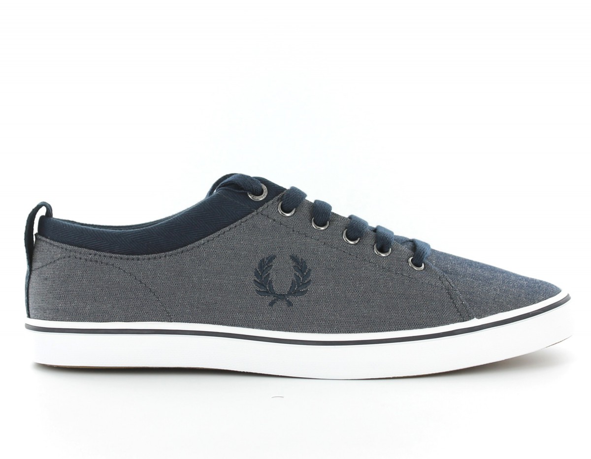 Fred Perry Hallam winter chambrey BLEU MARINE/BLEU