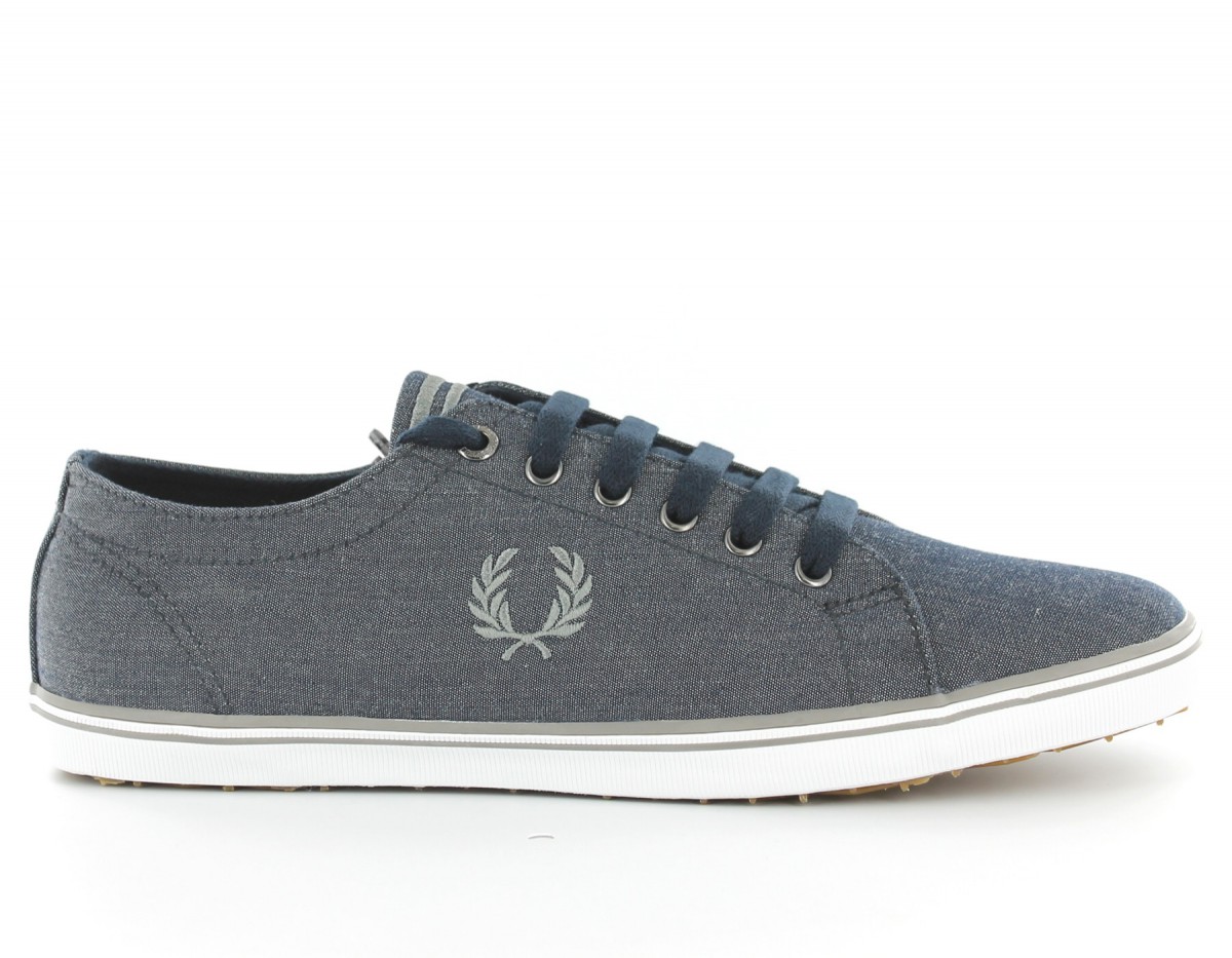 Fred Perry Kingston Winter Chambrey BLEU MARINE/GRIS