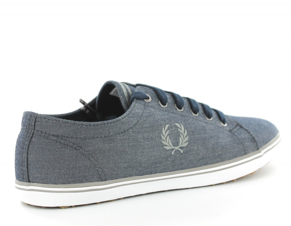 Fred Perry Kingston Winter Chambrey BLEU MARINE/GRIS