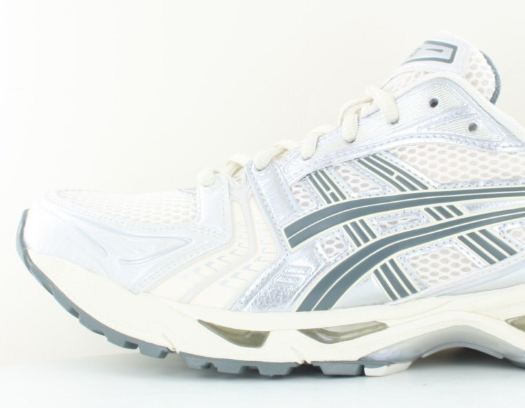 Asics Gel kayano 14 beige argent vert