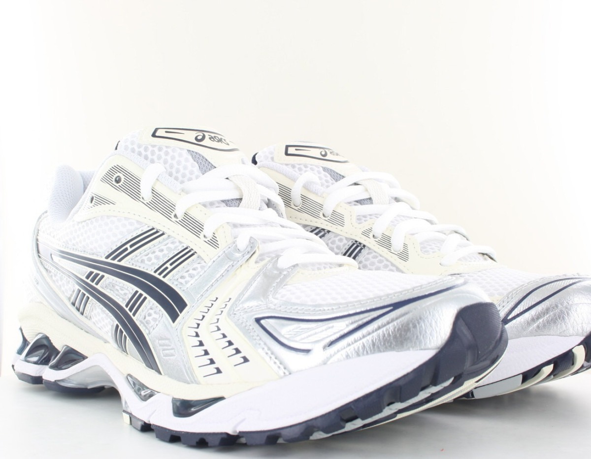 Asics Gel kayano 14 blanc midnight beige argent