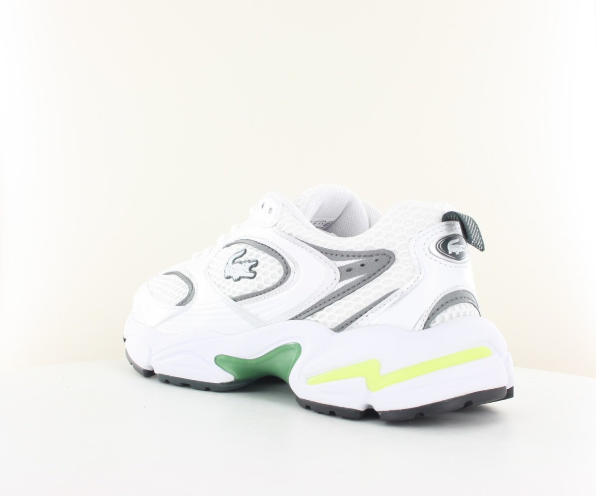 Lacoste Storm 96 blanc gris vert jaune