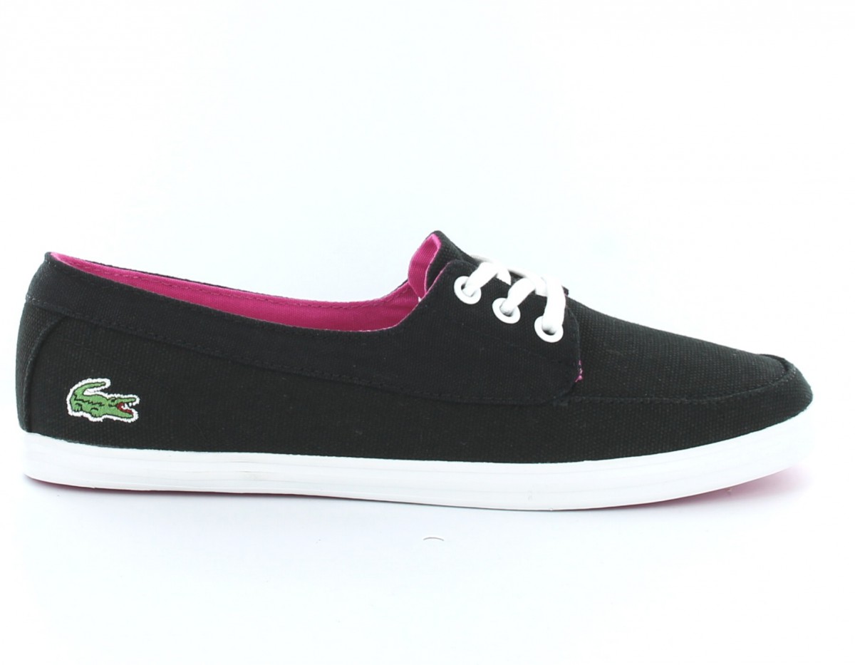 Lacoste Ziane Boat NOIR/ROSE