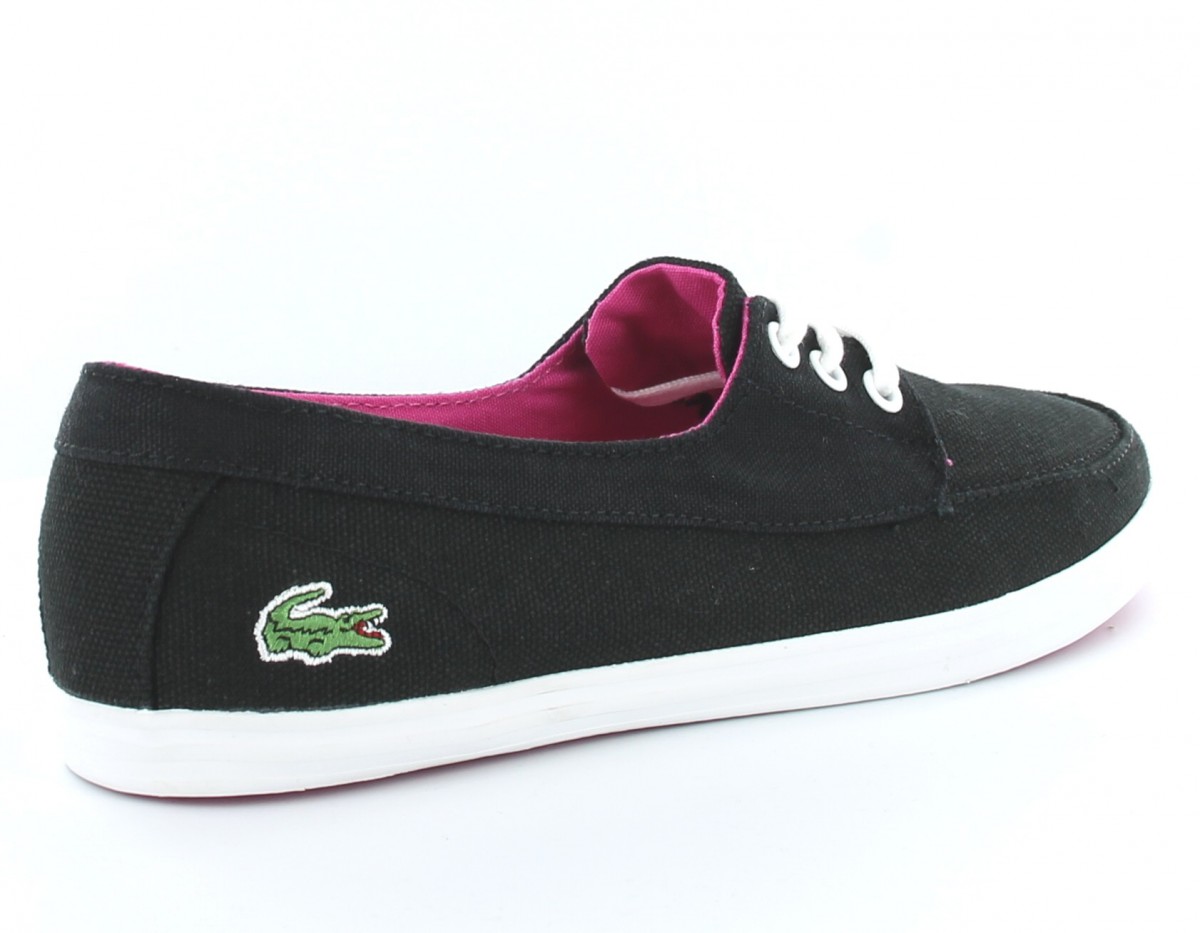 Lacoste Ziane Boat NOIR/ROSE