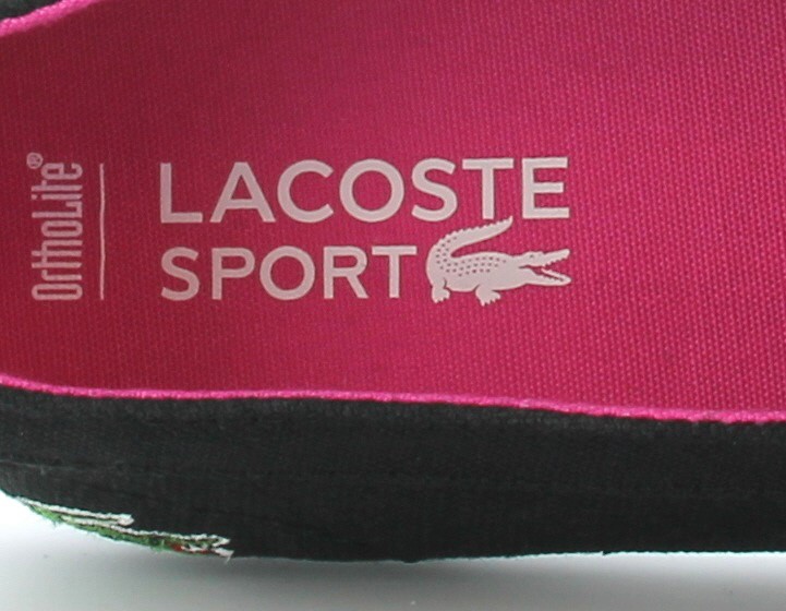 Lacoste Ziane Boat NOIR/ROSE