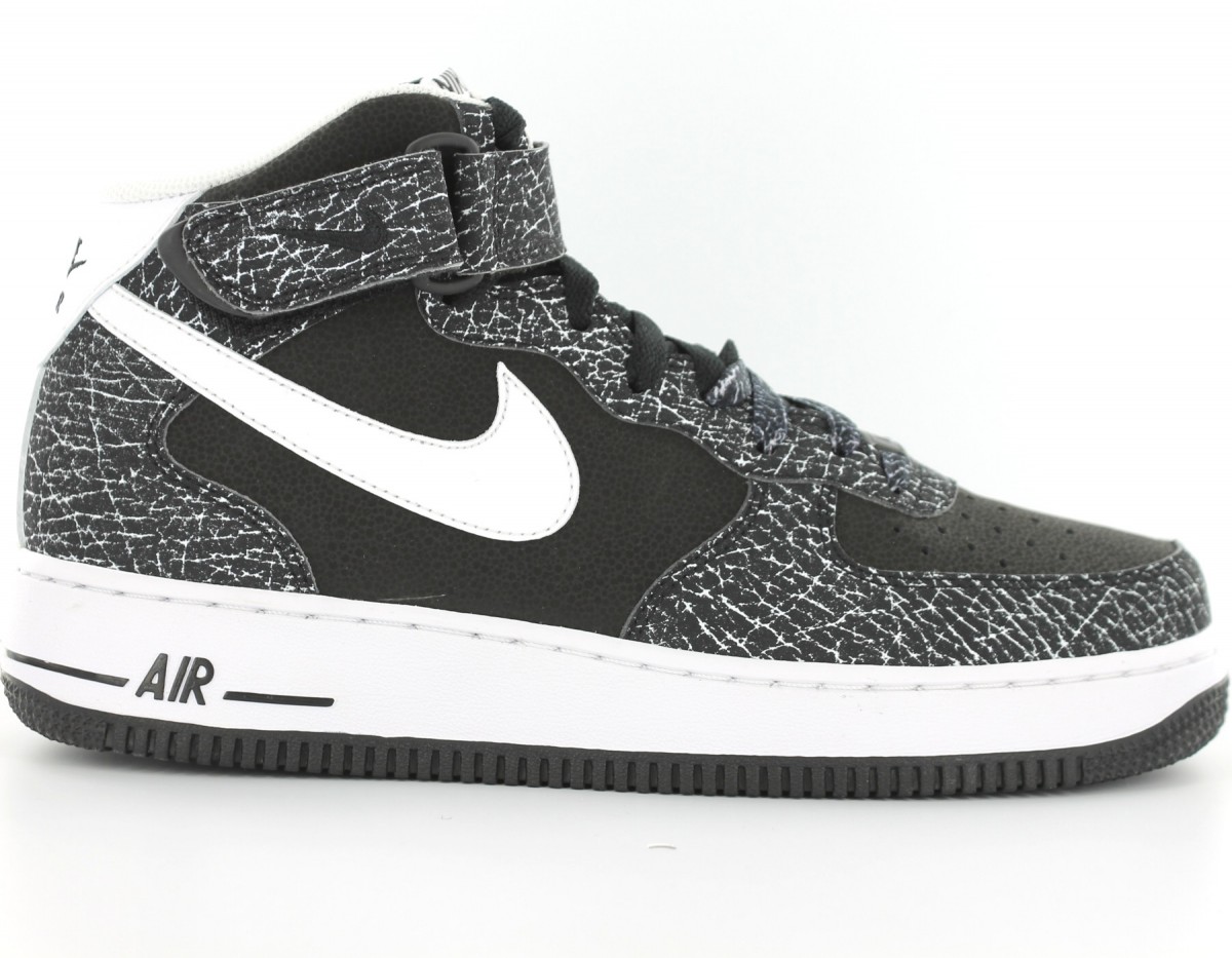 Nike Air Force 1 mid GS GRIS/SILVER