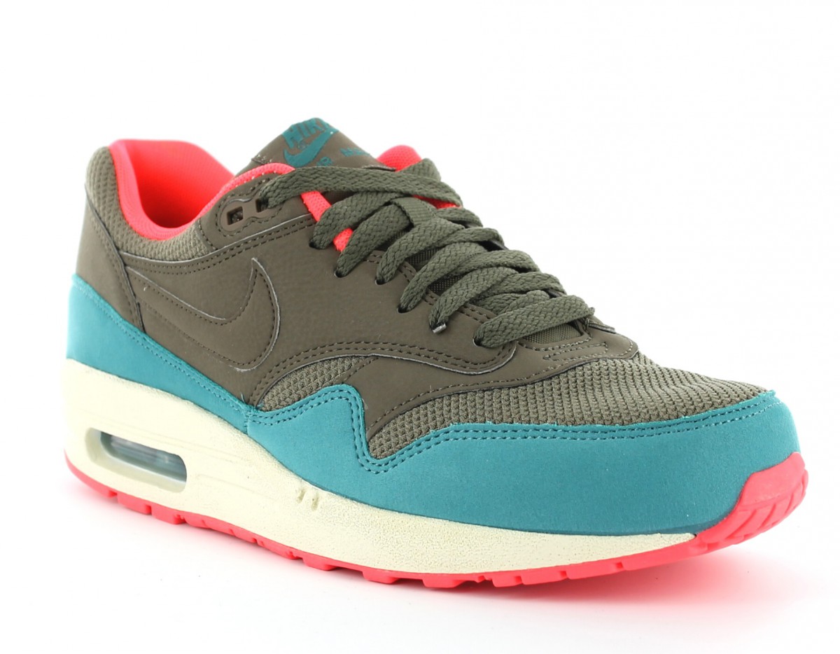 Nike Air Max 1 GRIS/BLEU/INFRARED