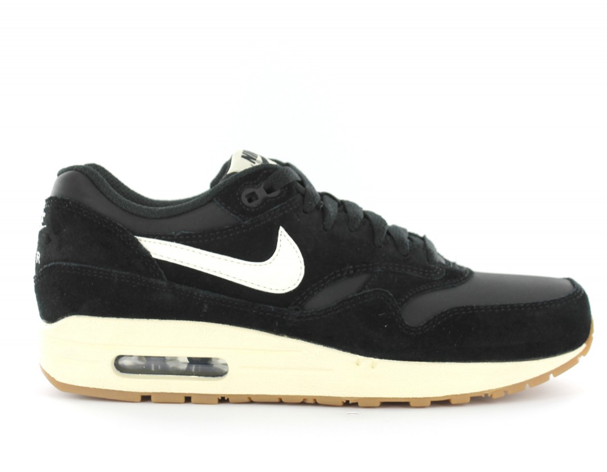 Nike Air max 1 gs NOIR/BLANC