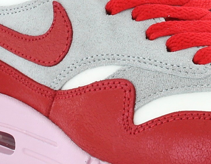 Nike Air Max 1 BLANC/GRIS/ROUGE