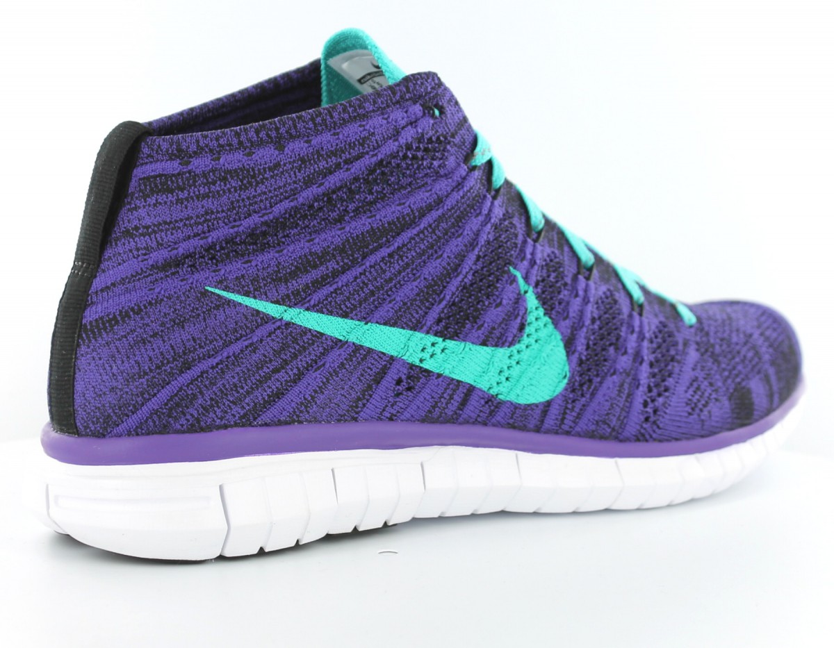 Nike Free Flyknit Chukka VIOLET/VERT