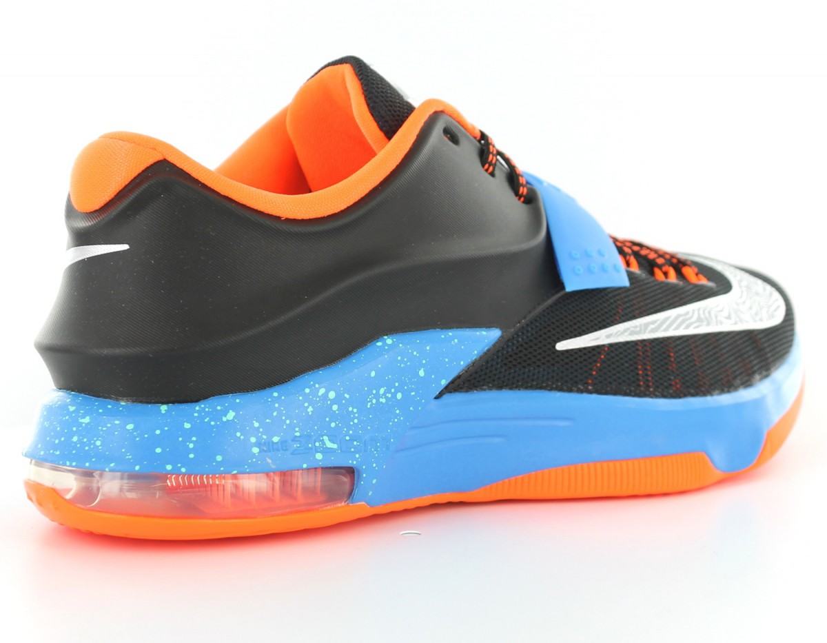 Nike KD 7 thunder away NOIR/BLEU/ORANGE