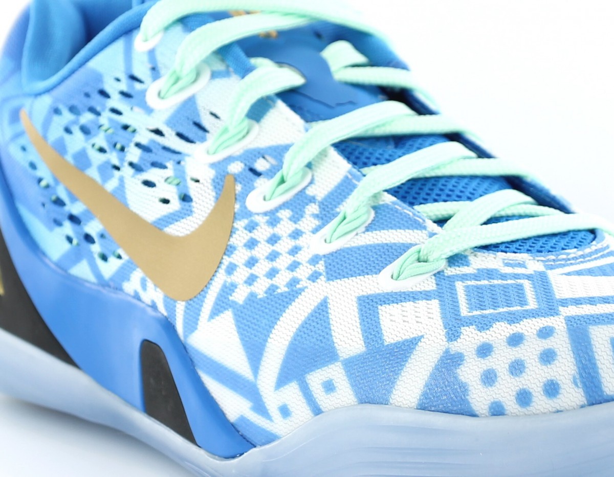 Nike Kobe 9 EM Hyper Cobalt BLEU/BLANC