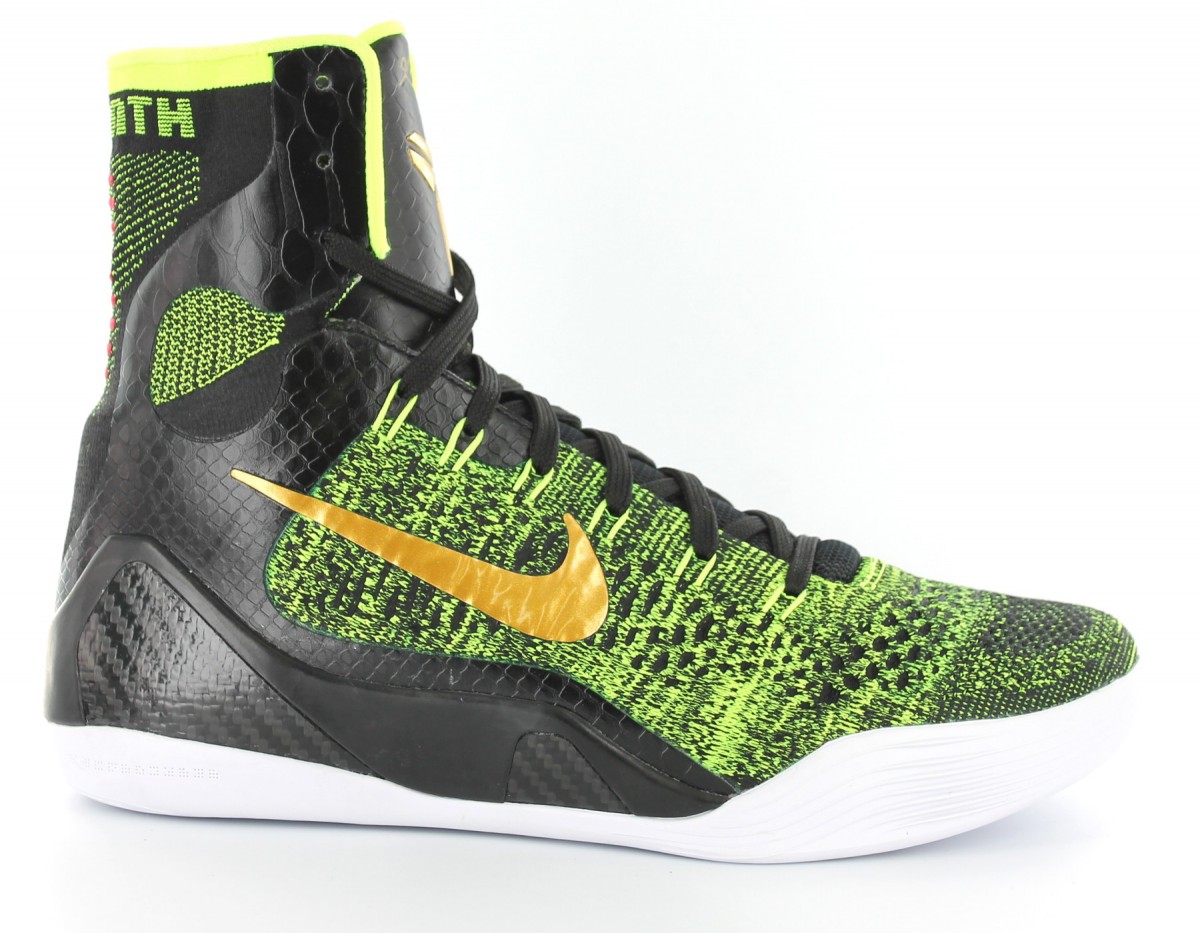 Nike Kobe 9 Elite Victory NOIR/JAUNE/FLUO