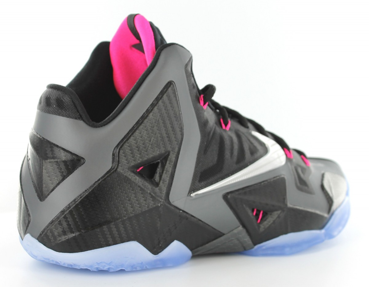 Nike Lebron XI Miami Nights NOIR/GRIS/ROSE