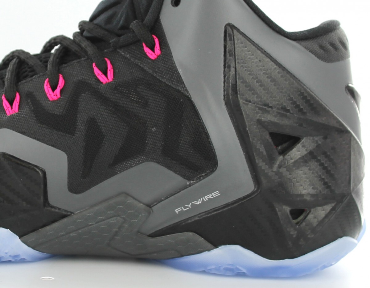 Nike Lebron XI Miami Nights NOIR/GRIS/ROSE