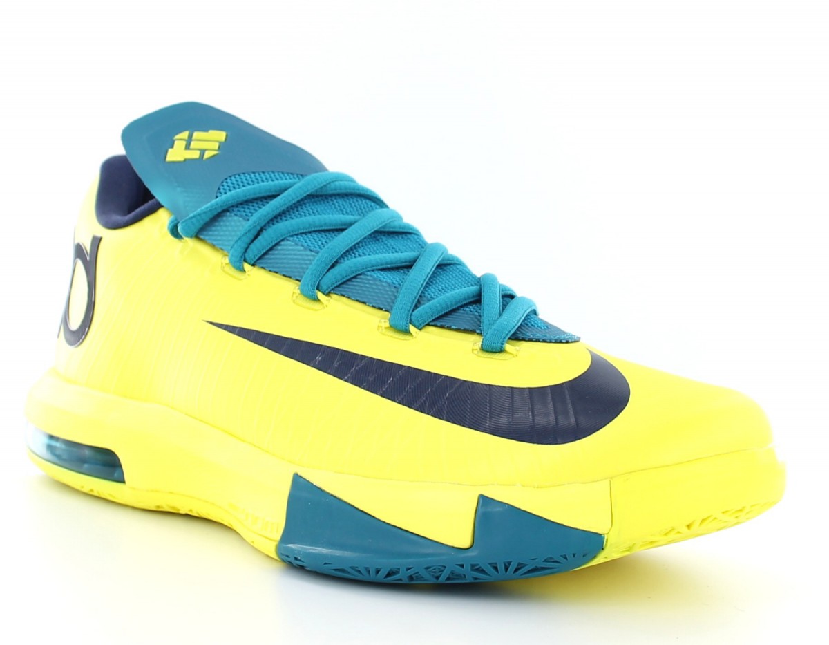 Nike Zoom KD VI 6 JAUNE/BLEU/VERT