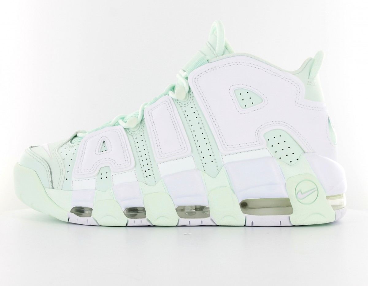 Nike Air More Uptempo women Barely Green-White