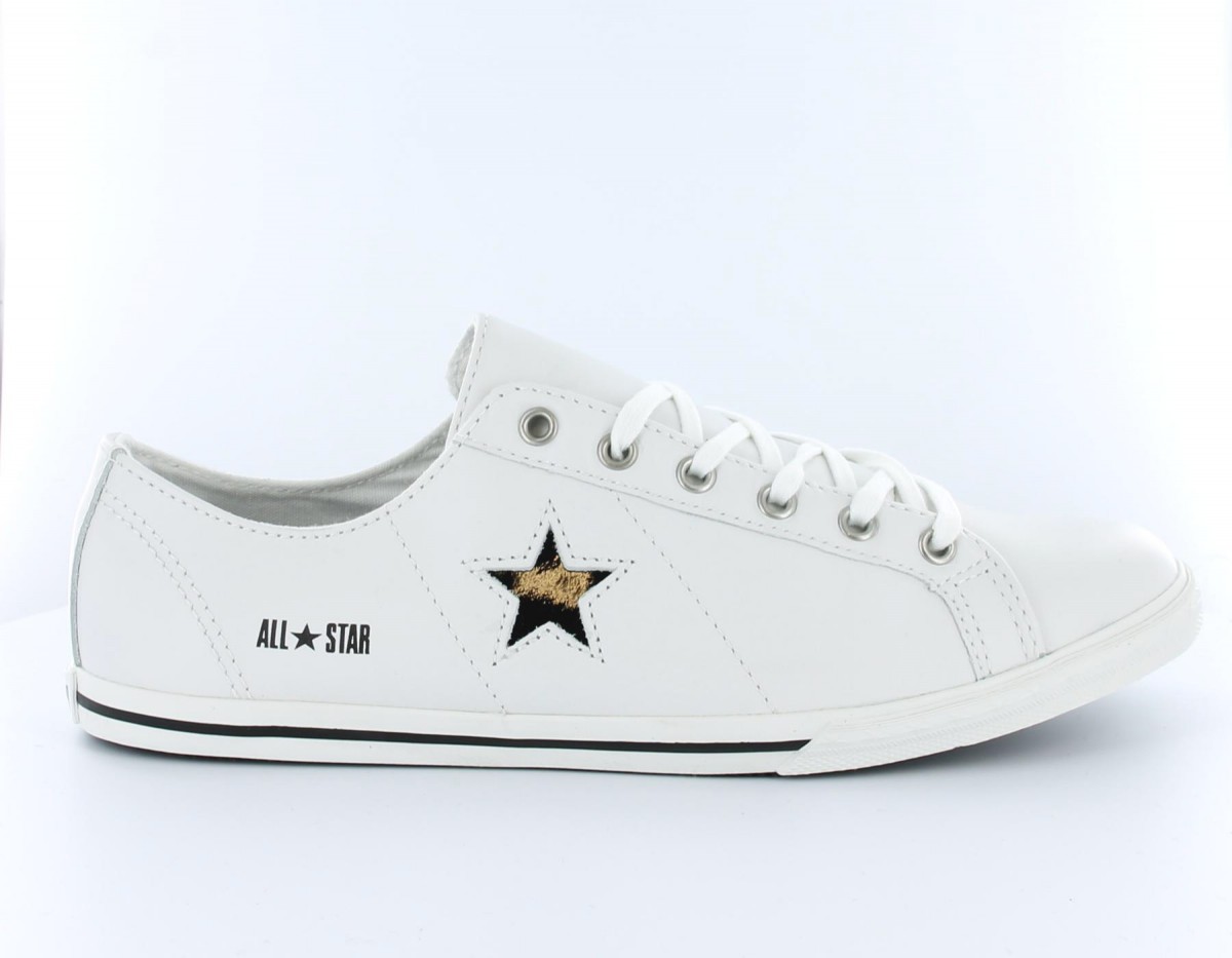 Converse One star low pro BLANC/NOIR