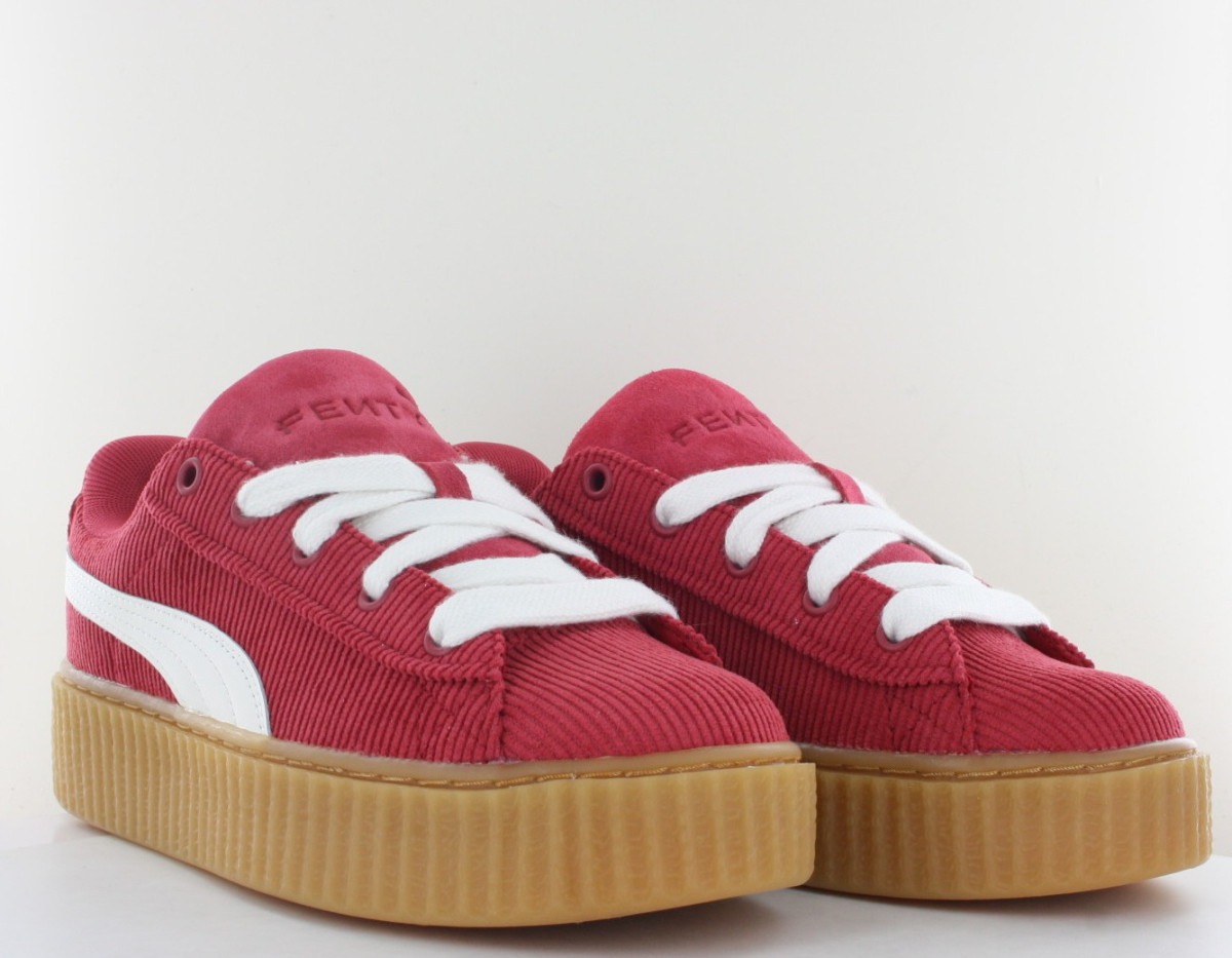 Puma Creeper x fenty corduroy rouge beige