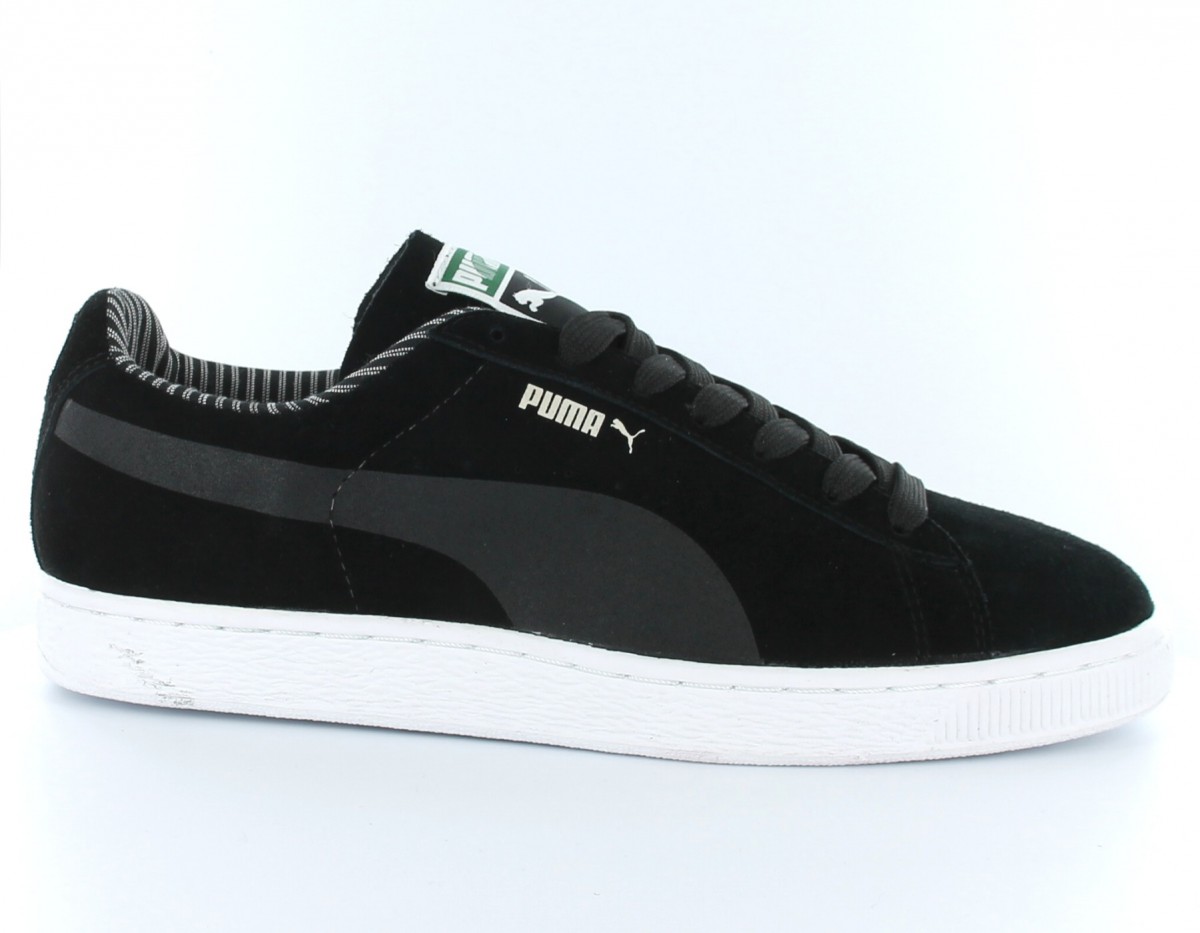 Puma Suede Eco lodge NOIR/NOIR/BLANC