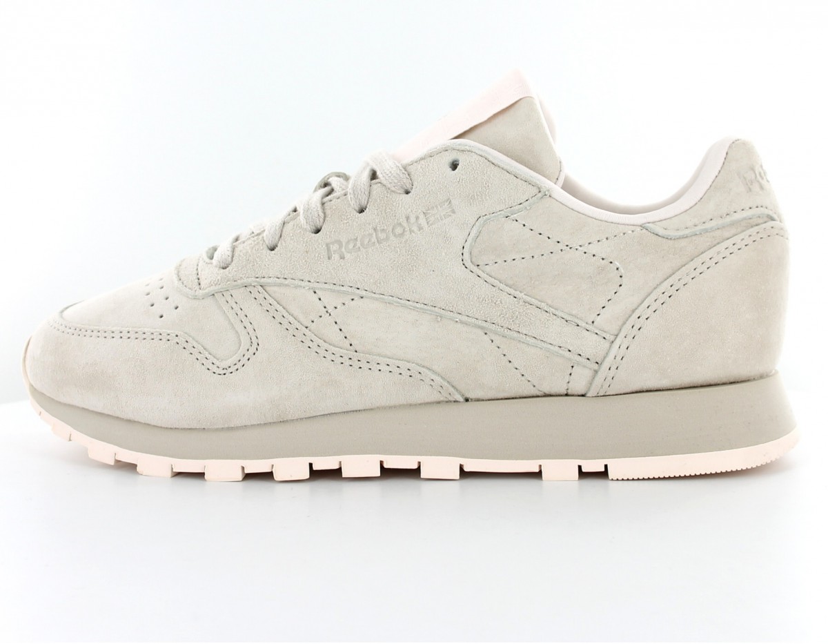 Reebok CL Leather Tonal NBK Beige-Rose