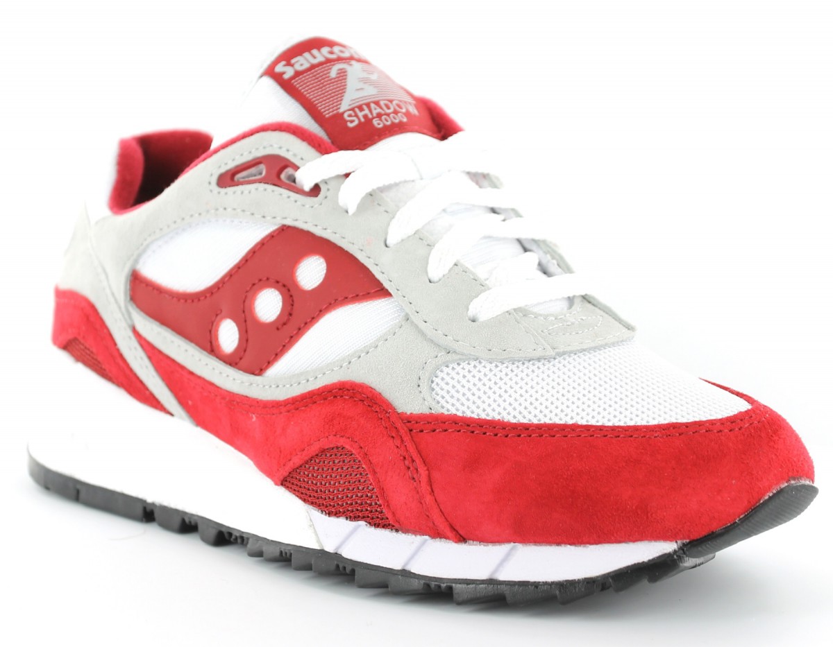 Saucony Shadow 6000 Running man pack BLANC/ROUGE