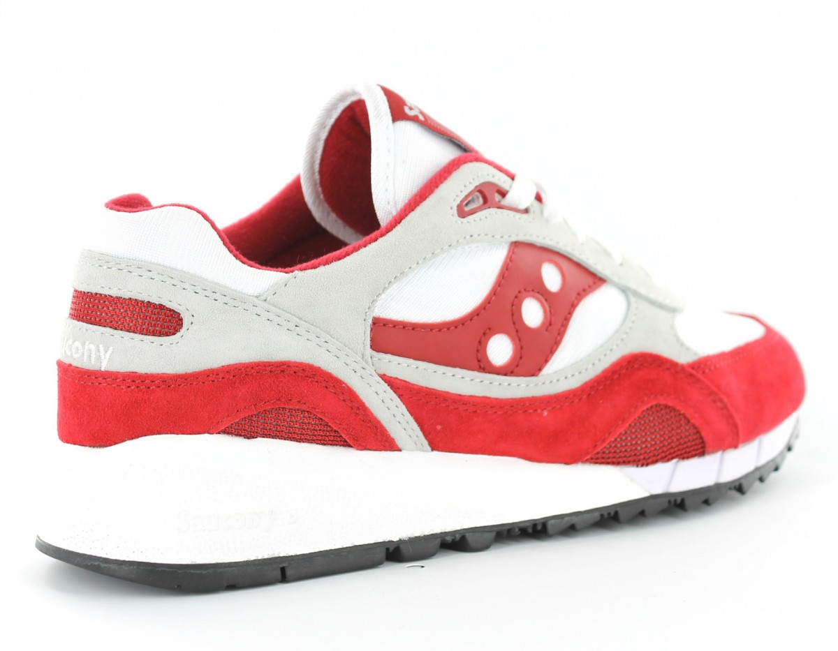 Saucony Shadow 6000 Running man pack BLANC/ROUGE