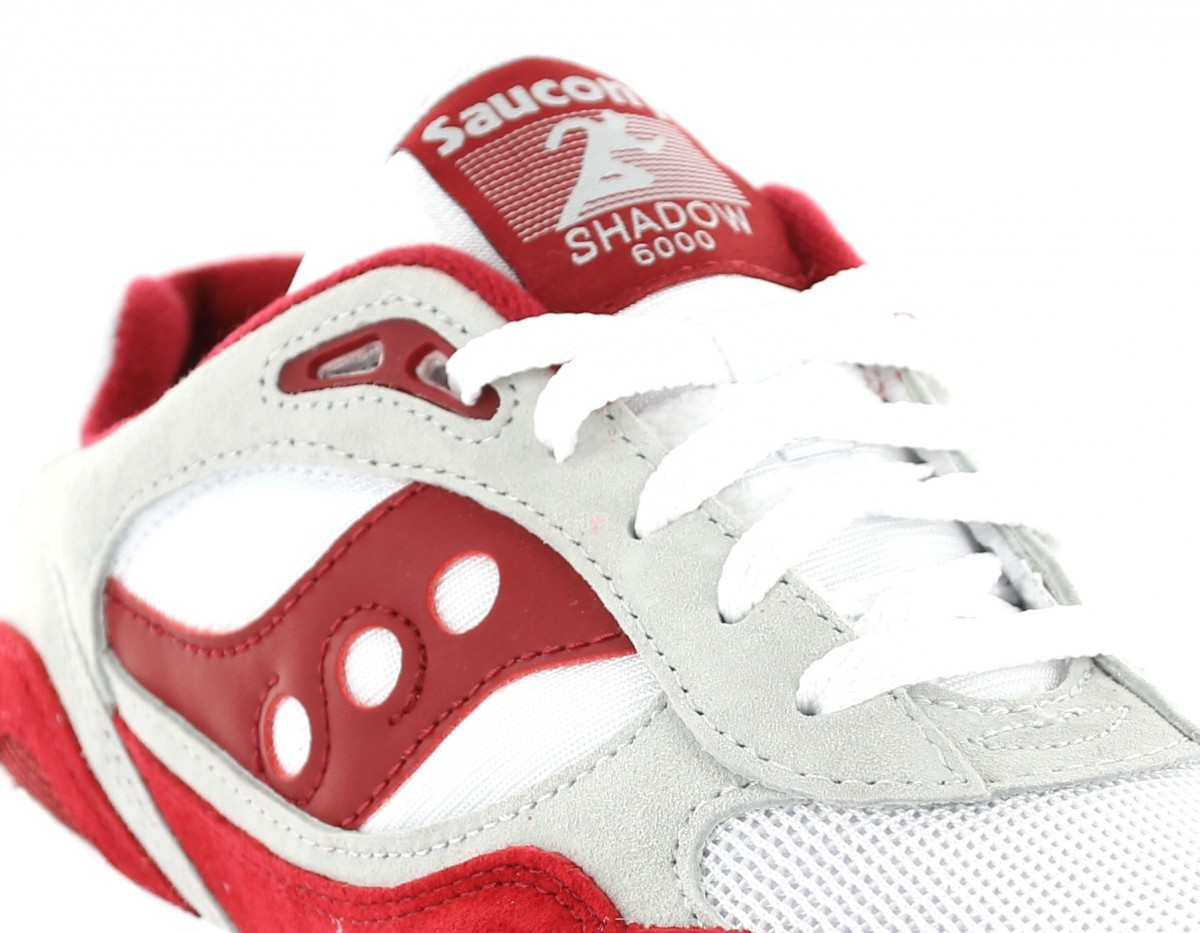 Saucony Shadow 6000 Running man pack BLANC/ROUGE