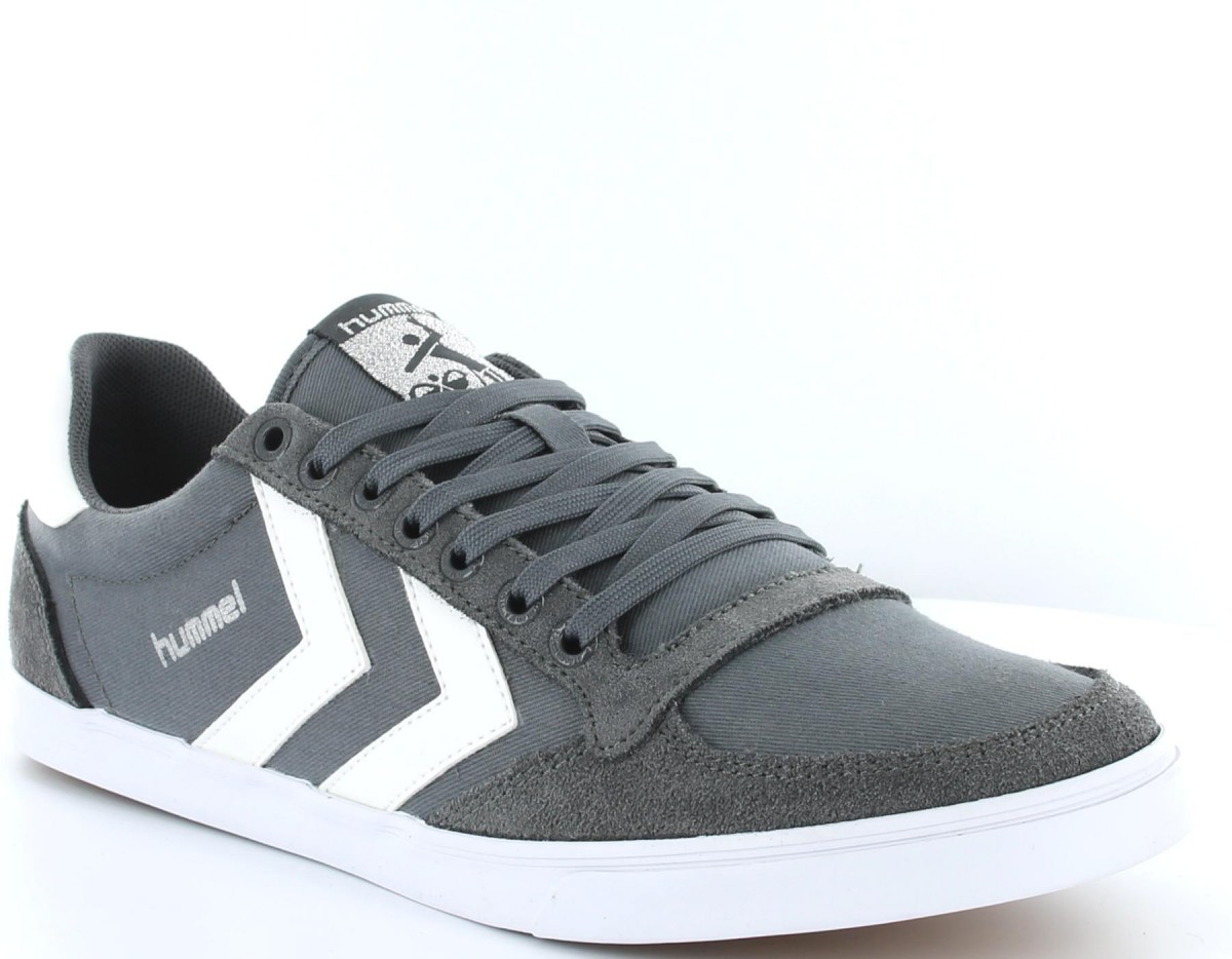 Hummel Ten Star low cvs GRIS/BLANC