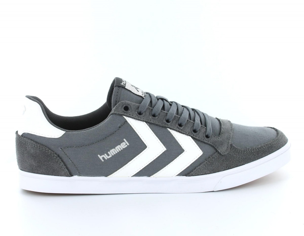 Hummel Ten Star low cvs GRIS/BLANC