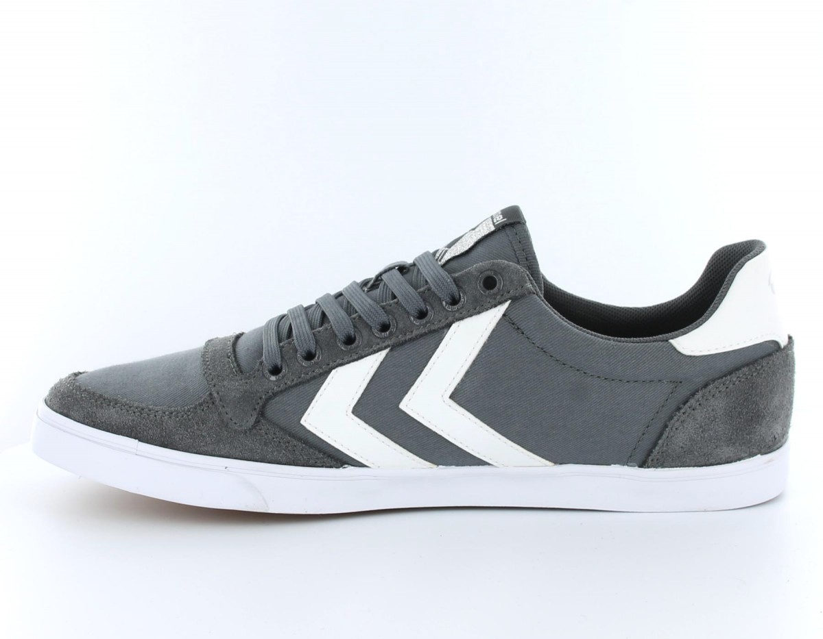 Hummel Ten Star low cvs GRIS/BLANC